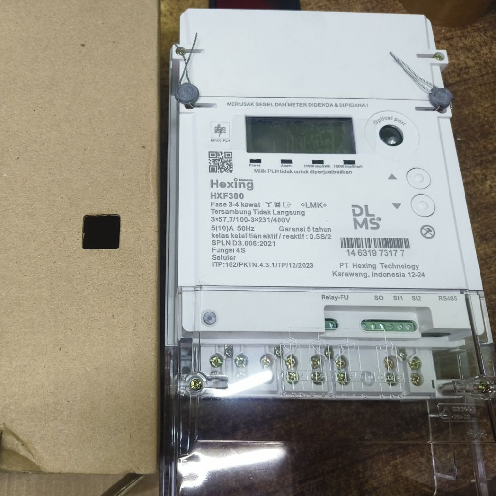 KWH DIGITAL Hexing 3 Phase 4 Wire 5(10)A