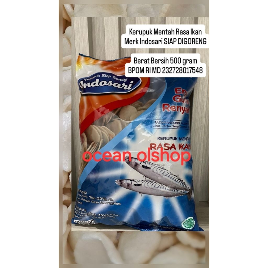 

Kerupuk ikan indosari