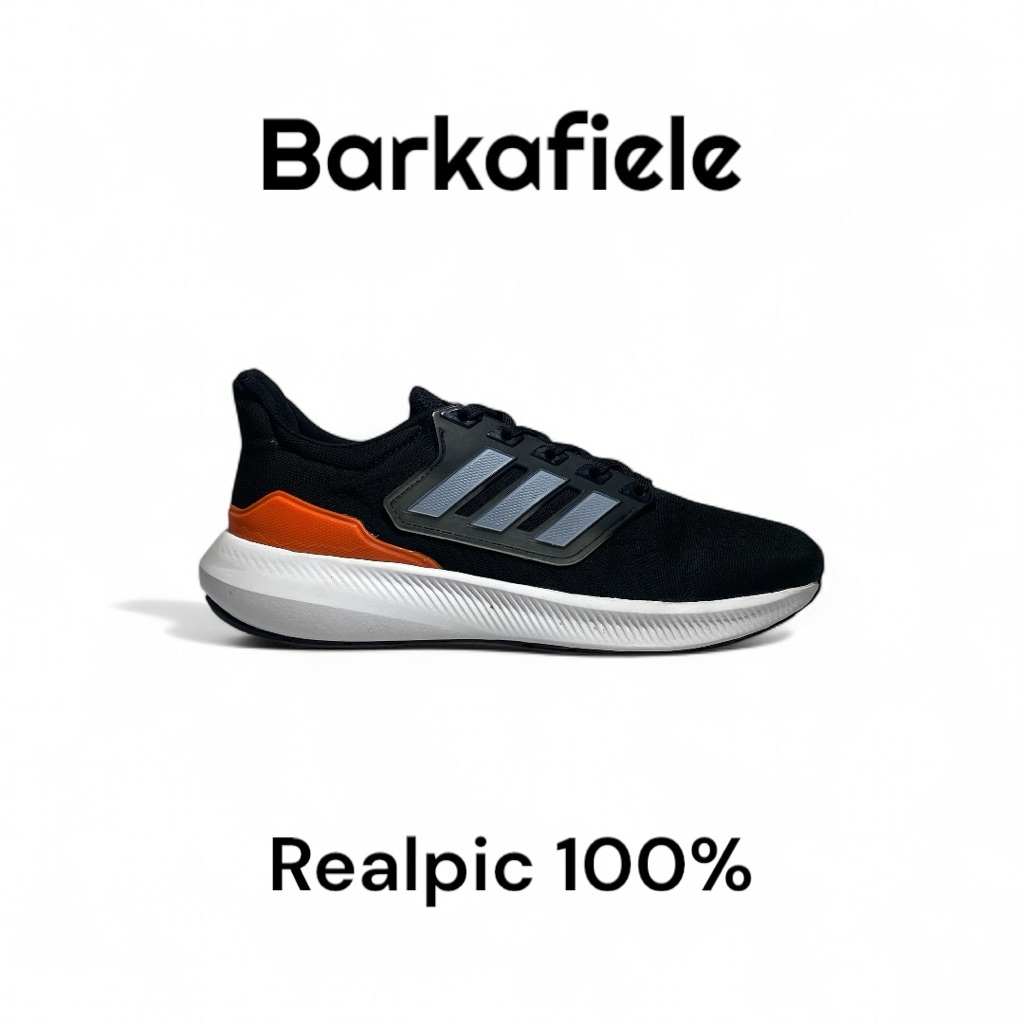 SEPATU LARI RUNNING PRIA WANITA BNIB WARNA HITAM