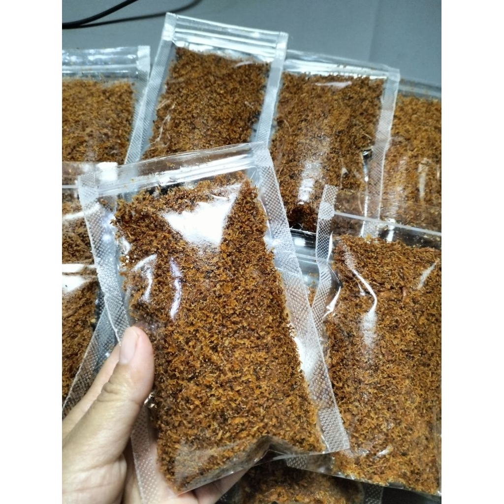 

Abon ayam renyah sehat alami 100gram