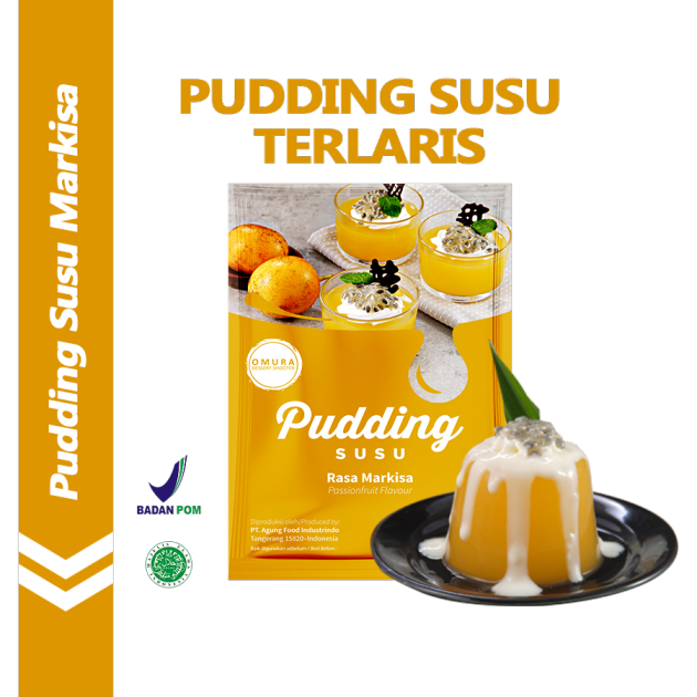 

Premix Puding Susu Mangga 125gr Flavor Instant Pudding Powder Omura