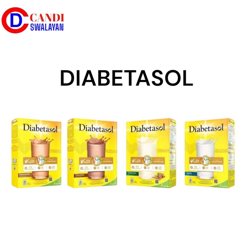 

DIABETASOL Susu Bubuk Vanila / Cokelat / Cappuccino