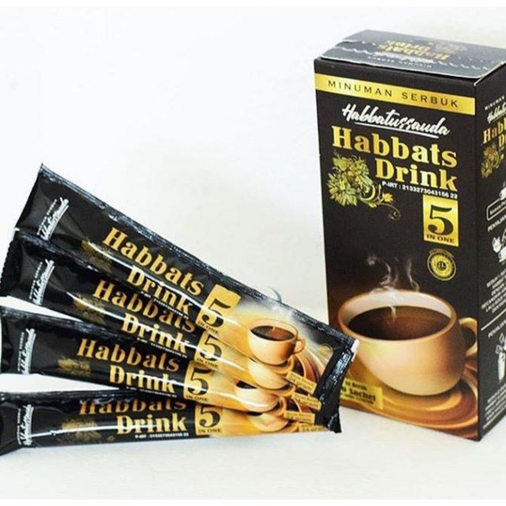 

Habbats Drink Isi 10 Sachet|Minuman Serbuk Pengganti Kopi|Minuman Habbatussauda|Banjarmasin