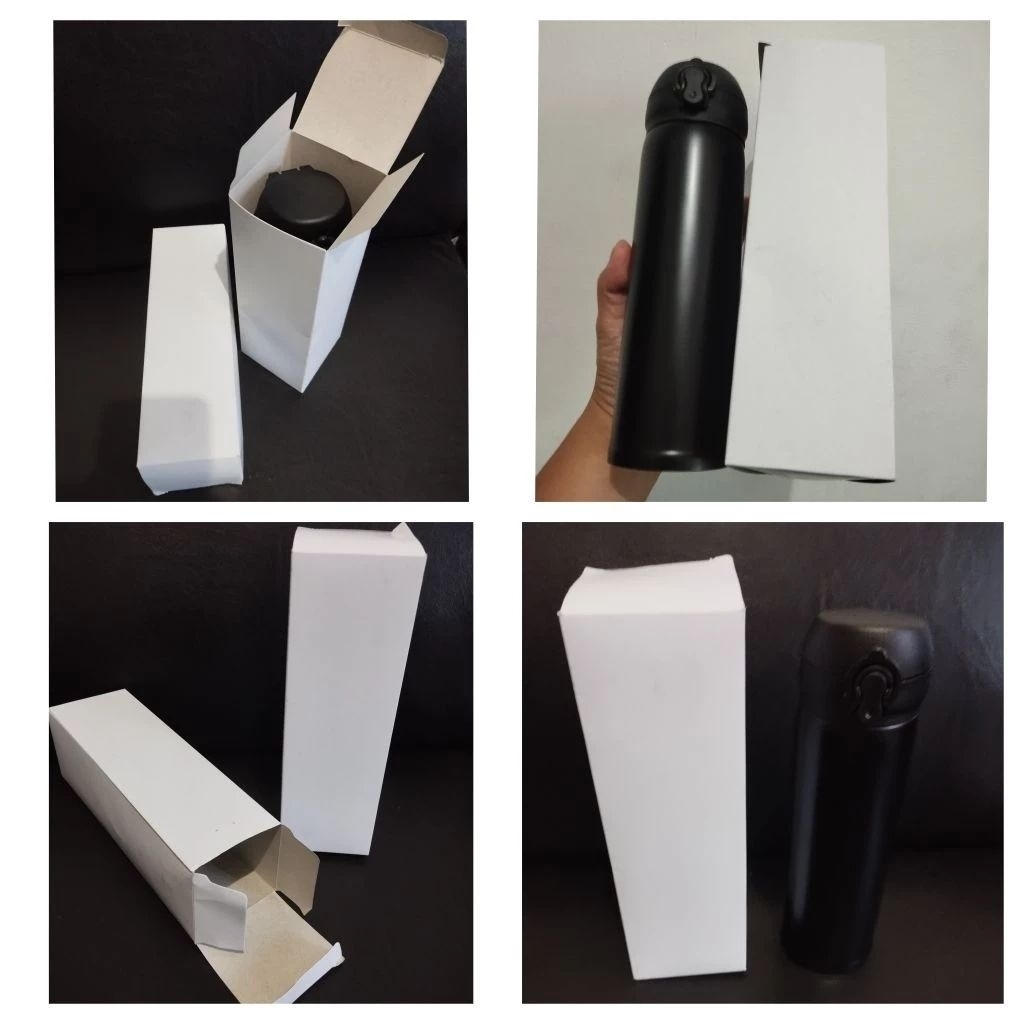 (MIN 50) Box Tumbler/Box Botol/Dus Tumbler/Dus Putih Tumbler/Packaging/Box Termos/Box Kemasan