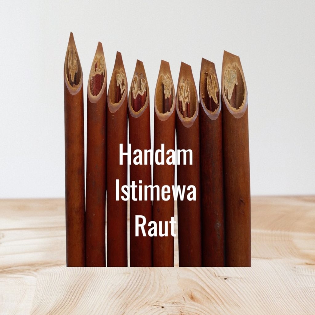 

Handam Kaligrafi Raut istimewa (Panjang 22 cm) Per biji