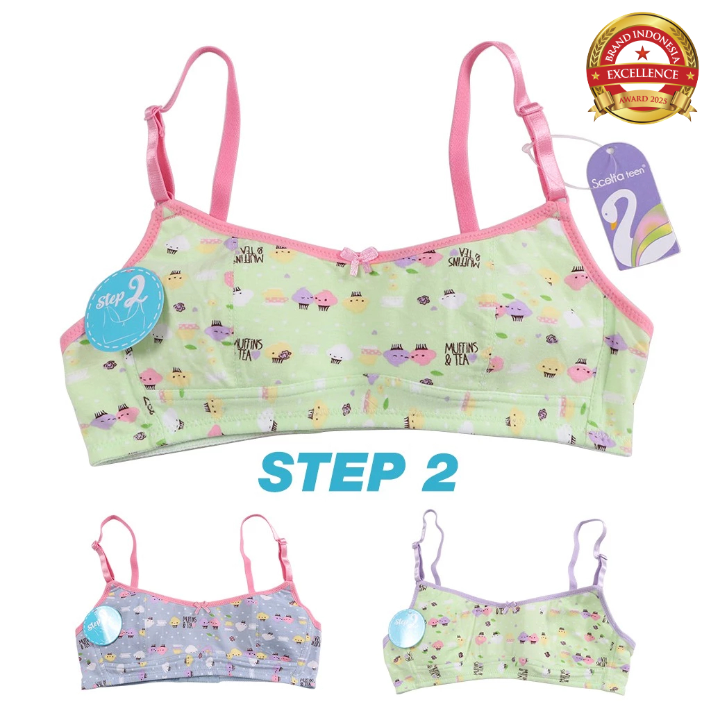 Scelta - Step 2 Bra Remaja Miniset Bh Teenager Scelta Teen Bh Sc 3006
