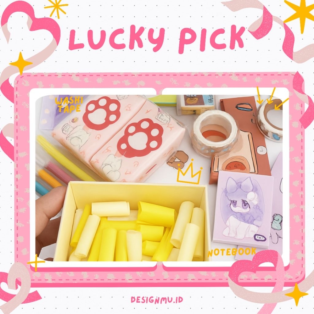 

LUCKY PICK [ALAT TULIS & RANDOM GIFT]