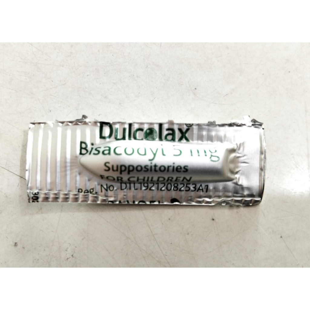 Dulcolax Supp 5 mg dijual per pcs/biji