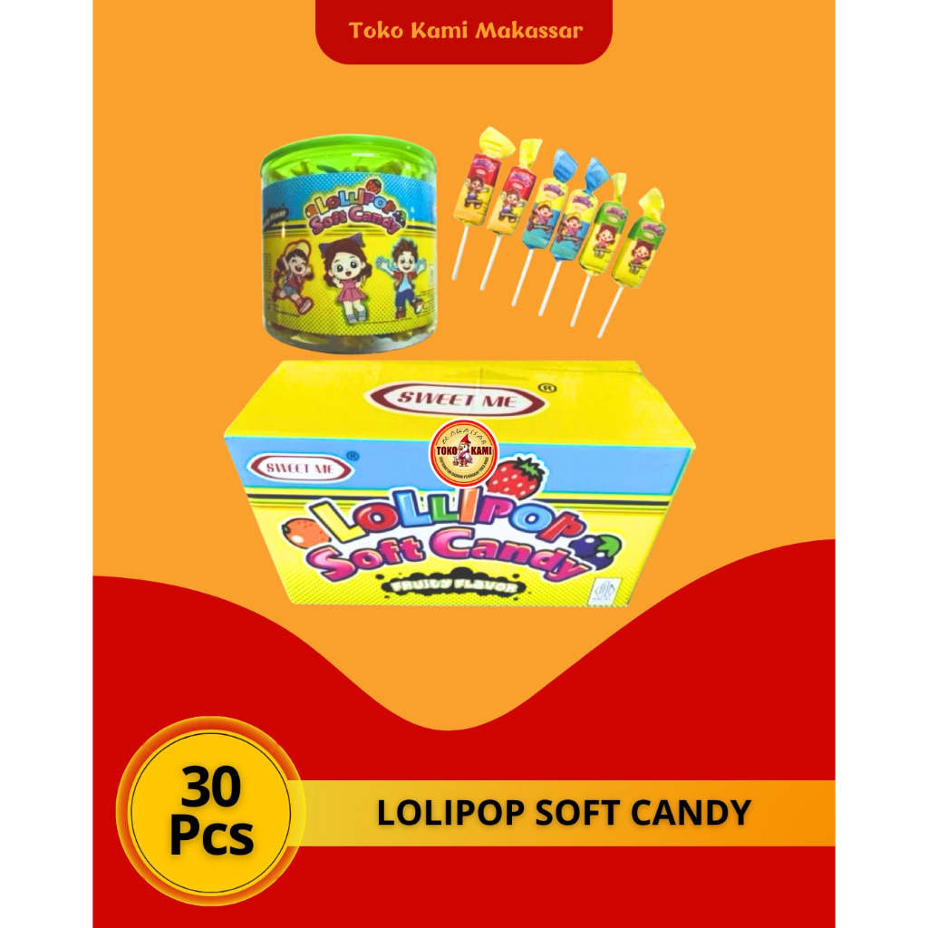 

SWEET ME Lollipop Soft Candy 60pcs/Toples