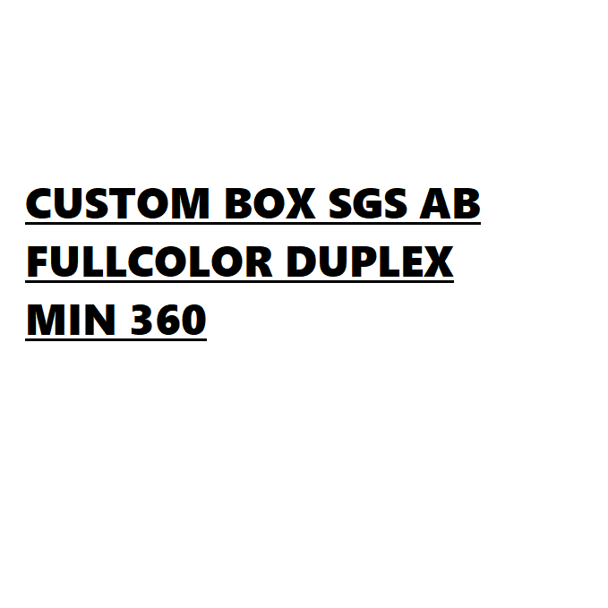 

BOX CUSTOM SENPU AB FCOLOR MIN 360 PCS