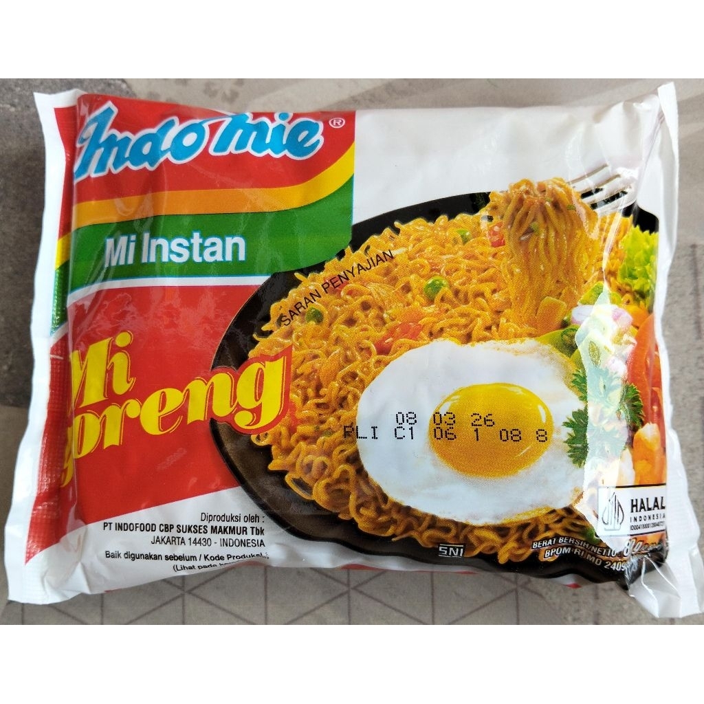 

Mi Instan Indomie Rasa Mi Goreng