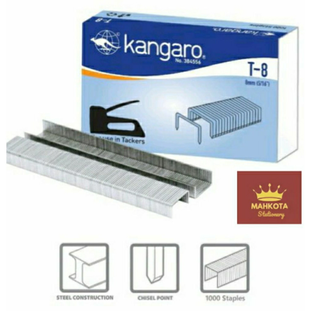 

Isi hacter Guntacker T-8/Isi Staples No8 =8mm(5/16) 1 pack