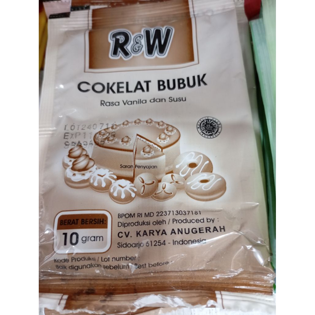 

R&W Rajawali Cokelat Bubuk 10g Kakao / Cocoa Powder