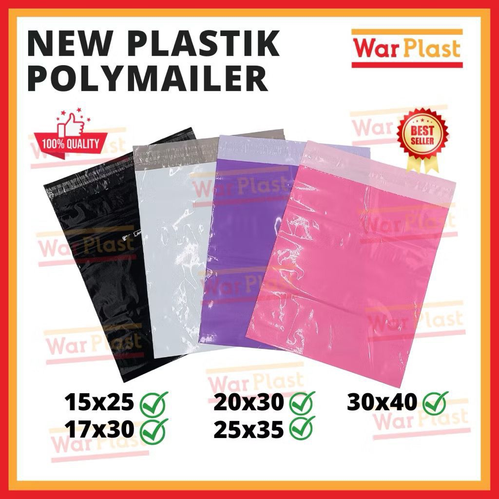 

Plastik packing polos warna