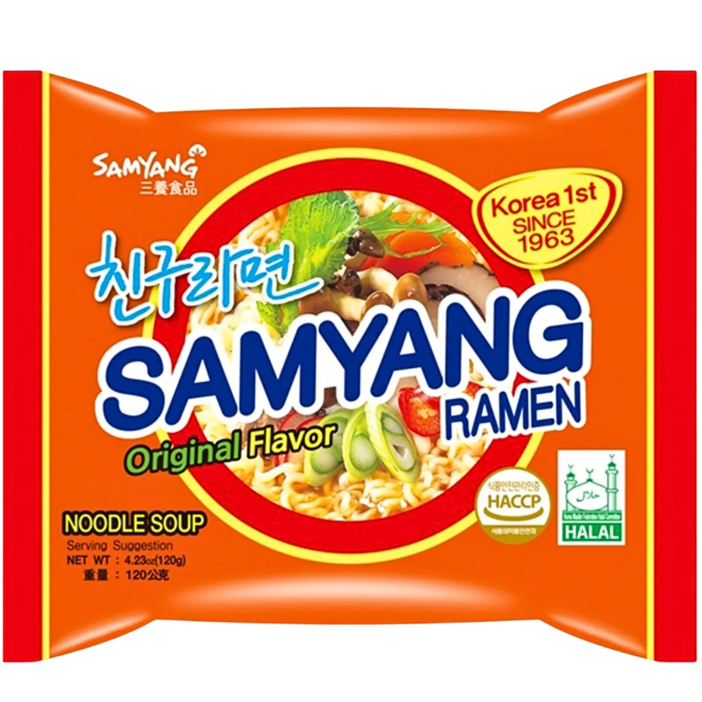 

Samyang Ramen Original / Mi Instan Ramen 120 Gr