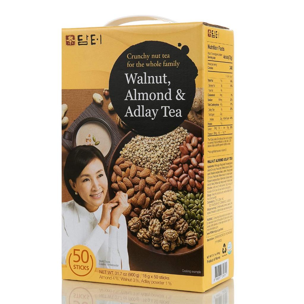 

Damtuh Walnut Almond Adlay / Minuman Serbuk Kacang Rasa Sereal 144 Gr (Isi 8 Pcs x 18 Gr)