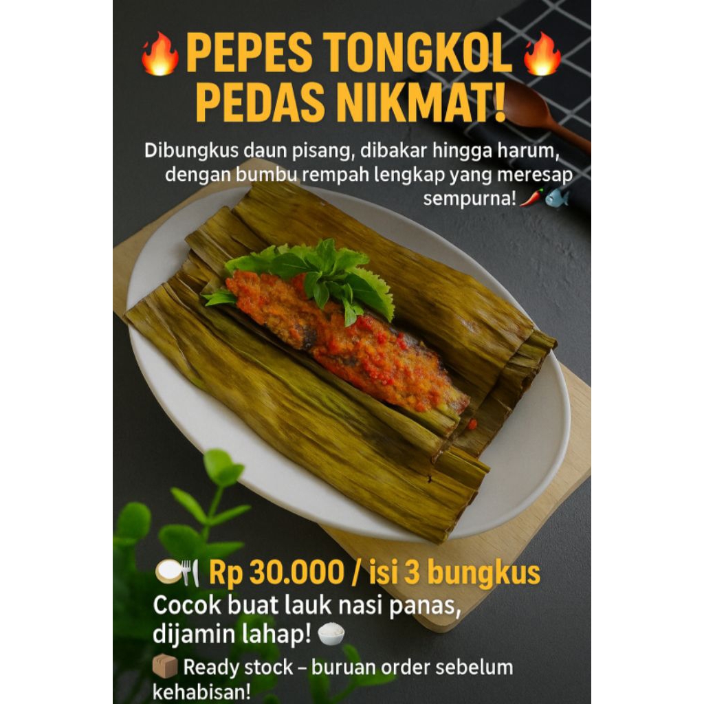

pepes ikan tongkol
