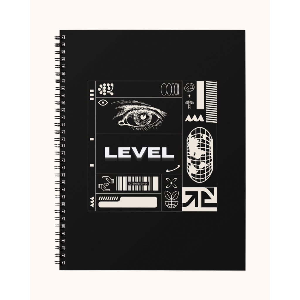 

Notebook Reflektif A5 Spiral – 50 Halaman Hitam Putih | HVS 80gsm & 100gsm – Level