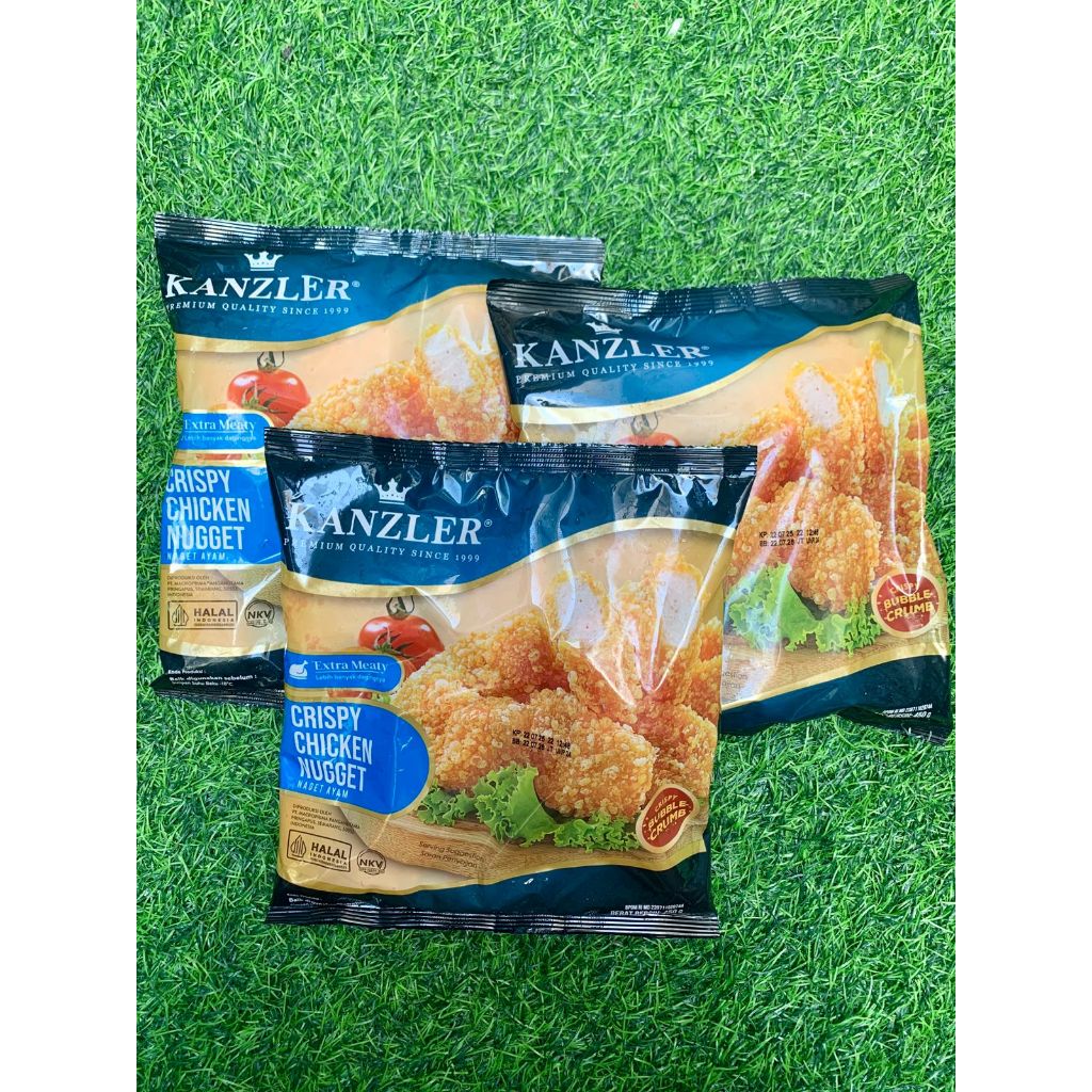 

PROMO AGUSTUS, Paket bundling Kanzler Nugget Crispy Crumble 2 - 5 pcs.