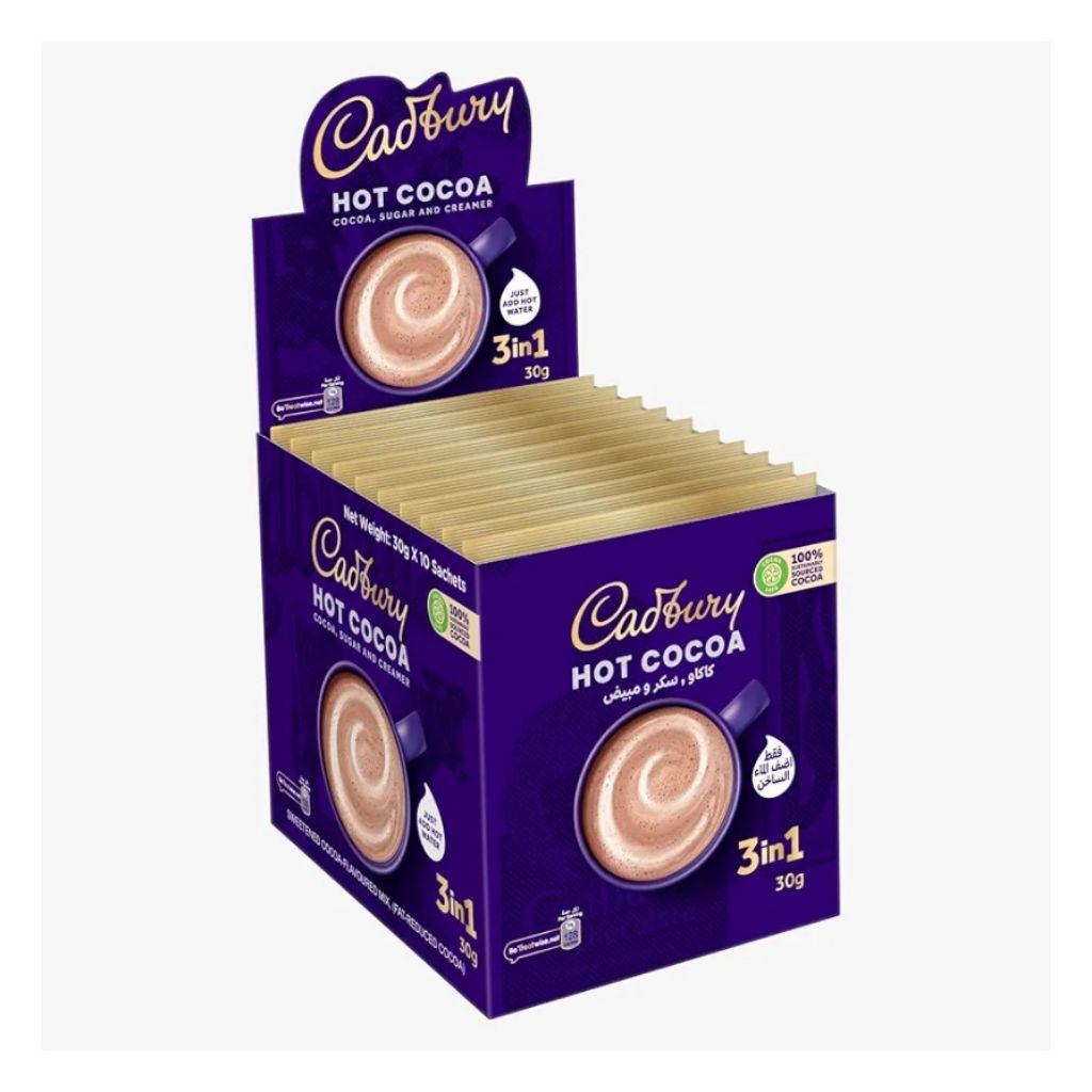 

PRE ORDER CADBURY HOT COCOA DRINK SACHET