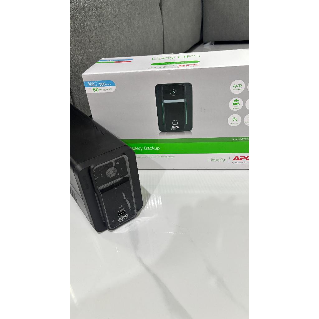 Second Hand New- UPS APC Easy UPS BVX 700VA 360W USB Charging