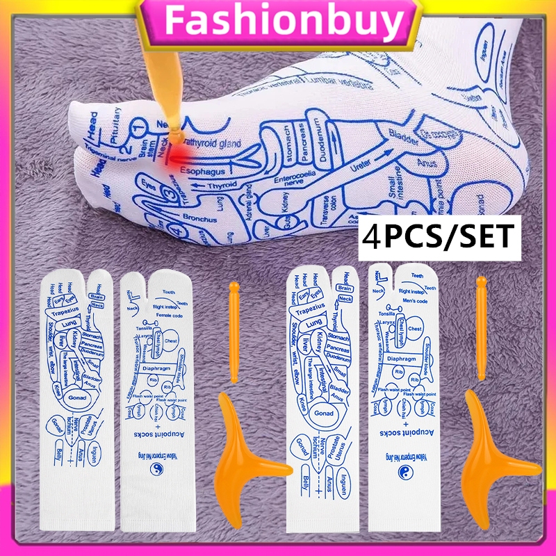 Kaos Kaki Pijat Massage Socks Therapy Kaos Kaki Terapi Pijat Kaus Kaki Titik Pijat Kaki