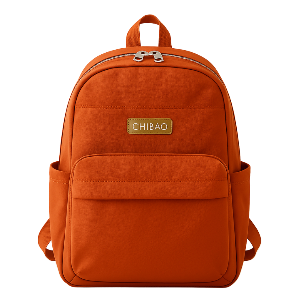 CHIBAO Tas Ransel Sekolah Remaja 0816 Backpack Polos Parasut