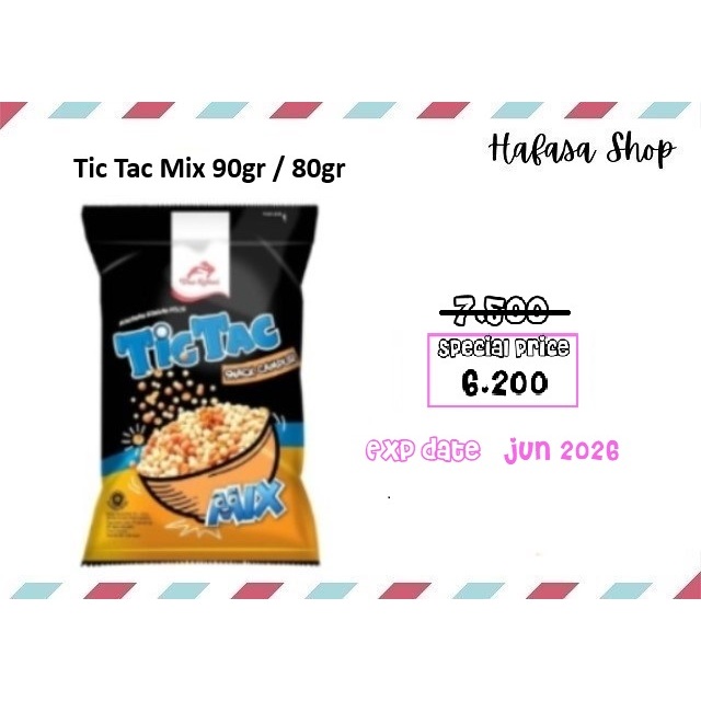 

Tictac Tic Tac Mix 90 gram / 80 gram