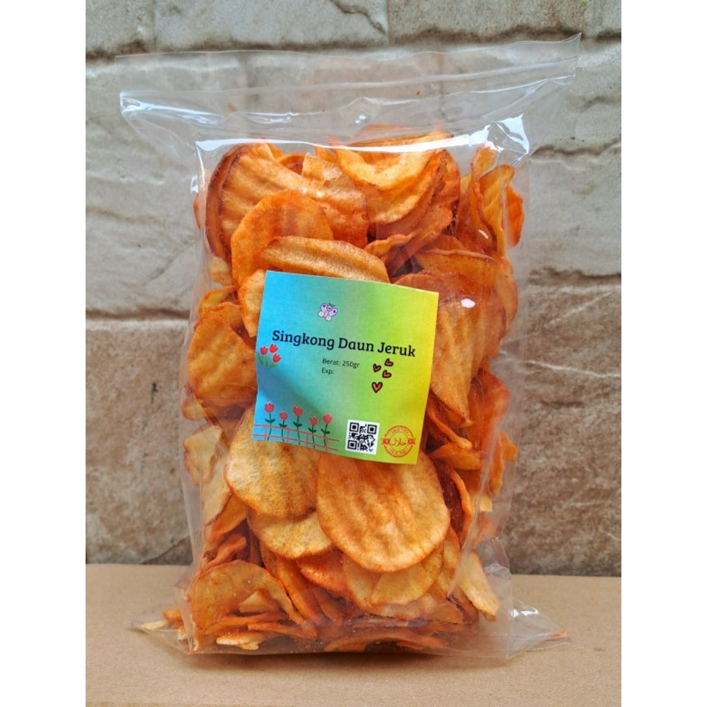 

Criping Singkong Daun Jeruk berat 250gr