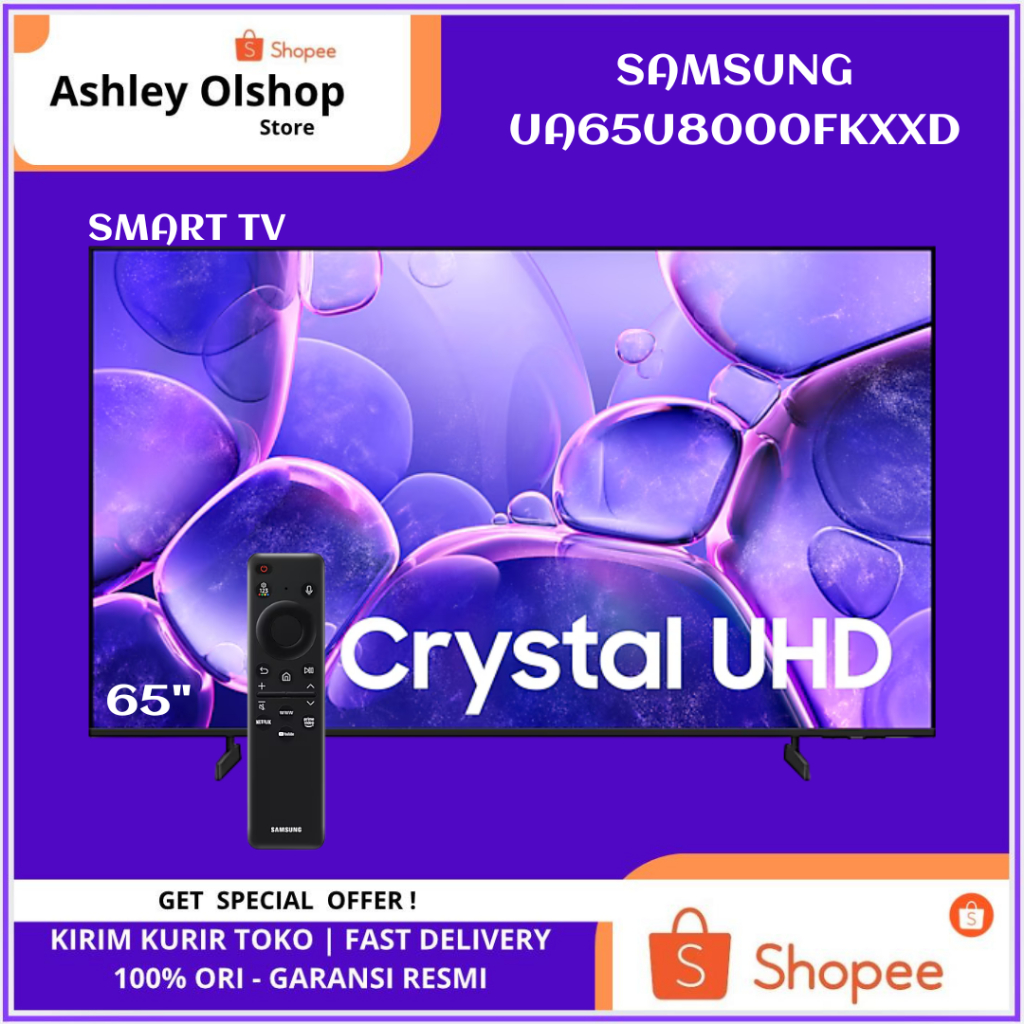 TV Samsung 65U8000F 65 Inch 4K UHD Smart TV Samsung U8000F 65 Inch Samsung UA65U8000FKXXD