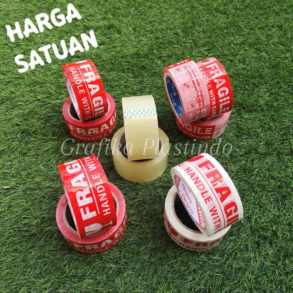 

SATUAN Lakban Bening | Fragile | Unboxing