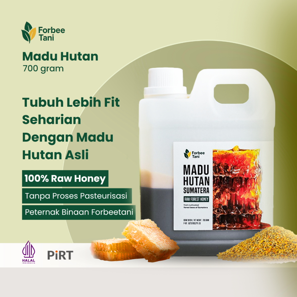 

Madu Hutan ForbeeTani 700 gram | Forest Honey | Madu Asli untuk Imun & Kesehatan
