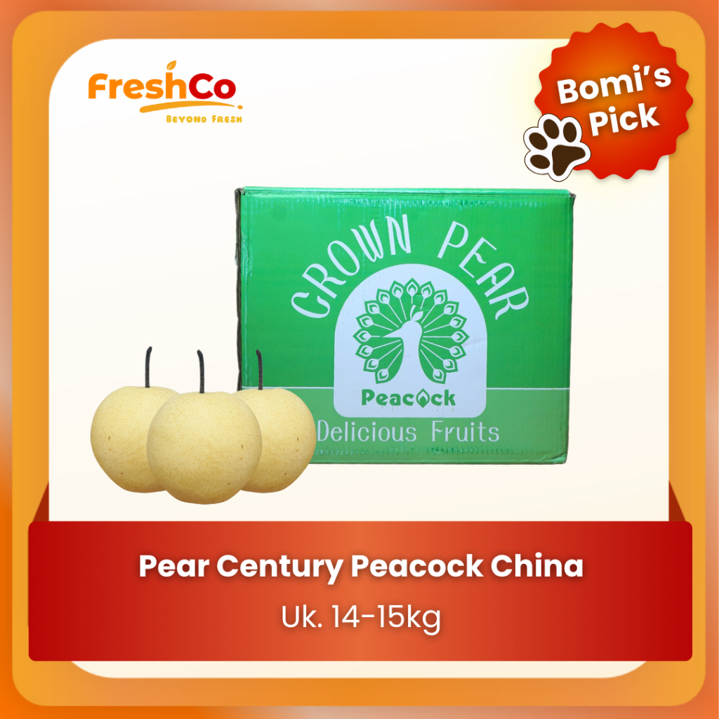 

FreshCo Pear Century Peacock China Crown Pear