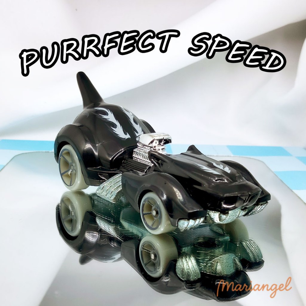 Hot Wheels HW Purrfect Speed loose card diecast tidak ada card