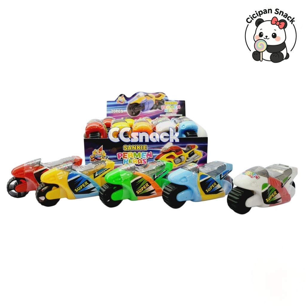 

SANKIE PERMEN MOTOR BALAP BOX ISI 20