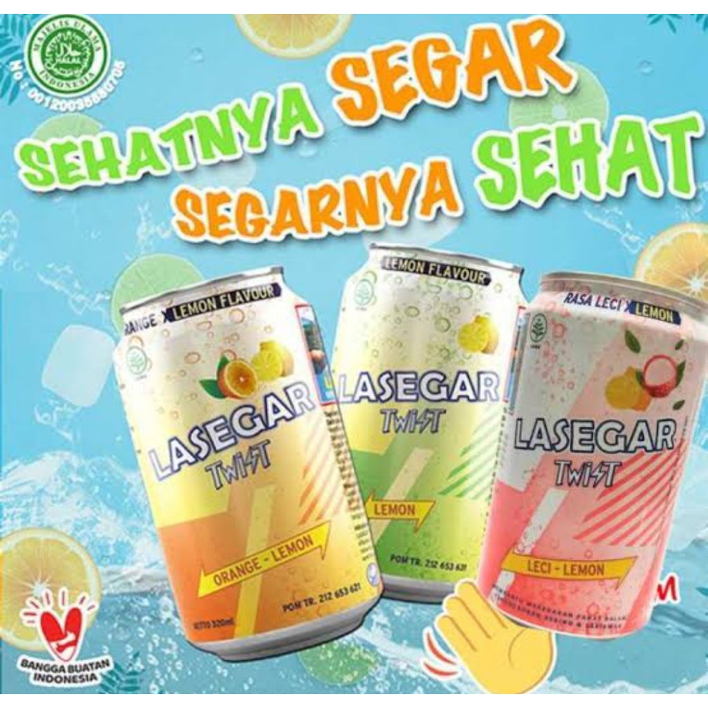 

LASEGAR TWIST ORANGE-LEMON, LEMON , LECI-LEMON 320ML