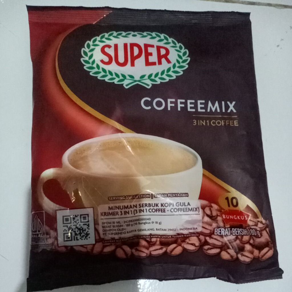 

SUPER COFFEEMIX 3IN1 COFFEE (10SCHT)