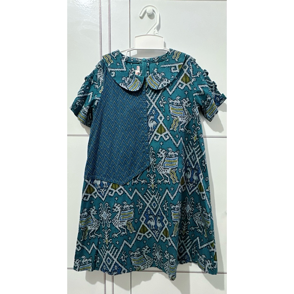 Baju Batik Anak / Dress Batik Anak Batik Keris