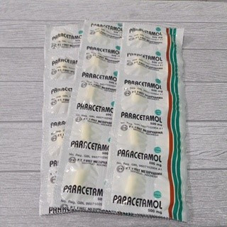 Paracetamol Tablet (Jual Per Strip)