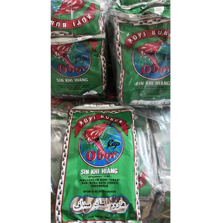 

Sin Khi Hiang Kopi Obor Perpack Kopi Bubuk Obor Bubuk Kopi Khas Pontianak