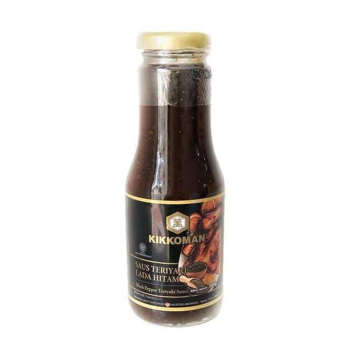 

Kikkoman Black Pepper Teriyaki Sauce - Saus Teriyaki Lada Hitam 300g
