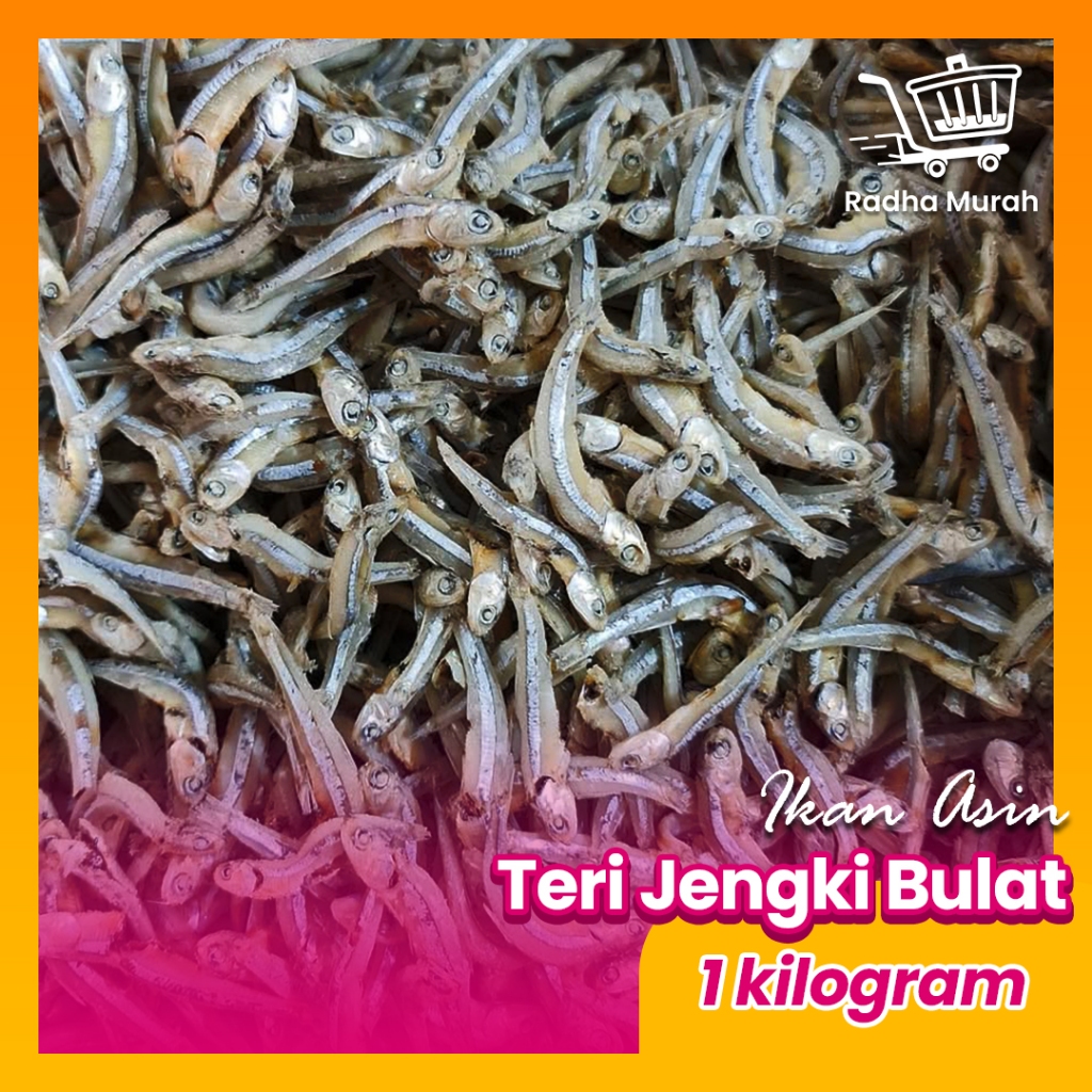 

Ikan Asin Teri Jengki Bulat Premium 1 Kg – Gurih, Renyah & Berkualita
