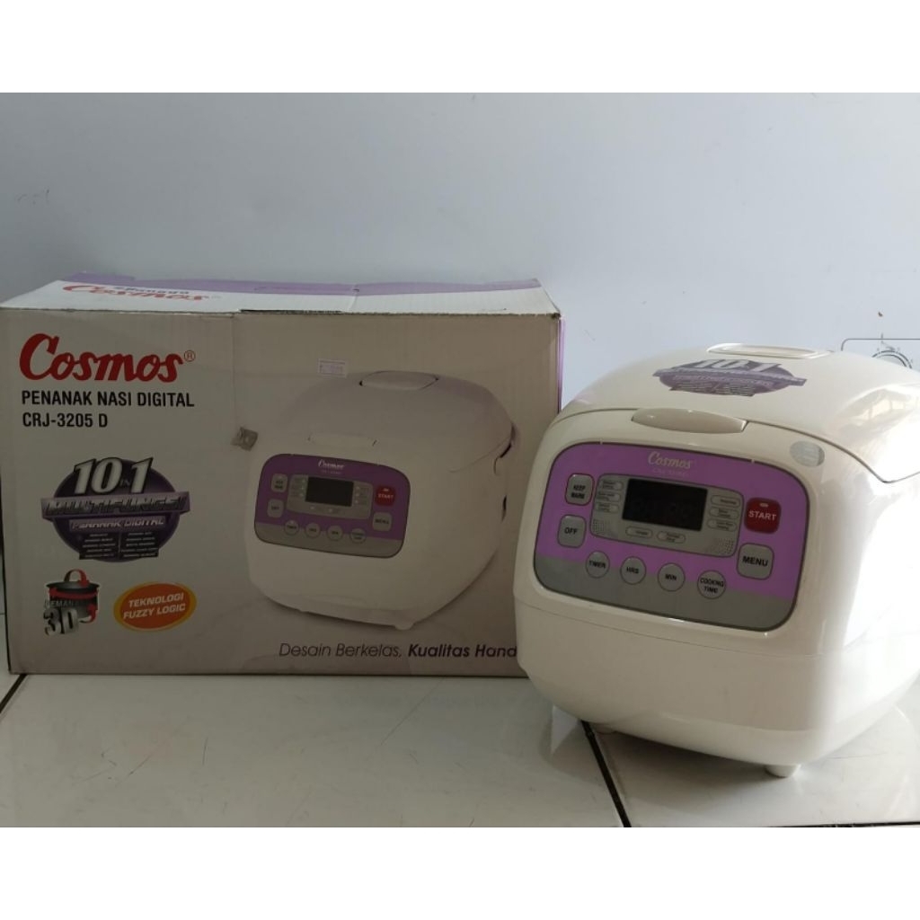 MAGIC COM DIGITAL COSMOS CRJ 3205 D 2 LITER RICE COOKER SERBAGUNA
