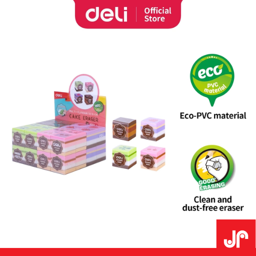 

DELI MULTI FLAVOR CAKE ERASER EH302 / PENGHAPUS BENTUK KUE 4 WARNA PVC EH302/ PENGHAPUS ANAK LUCU
