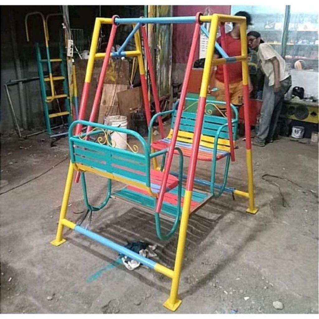 Ayunan Bangku Anak Tk Besi Model 2