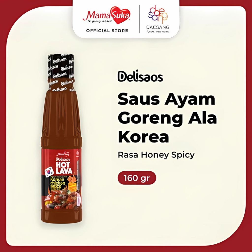 

Saus Hot Lava Honey Mamasuka 160gr