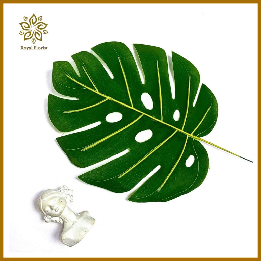 DAUN MONSTERA JUMBO/DAUN MONSTERA LATEX DEKORASI (87-61)