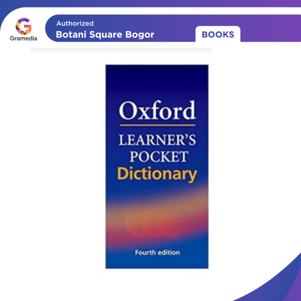 

Gramedia Bogor - Oxford Learners Pocket Dictionary