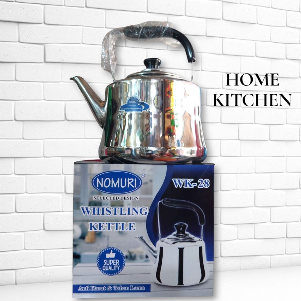 Ceret Stainless Steel NOMURI WK-28CM WHISTLING KETTLE