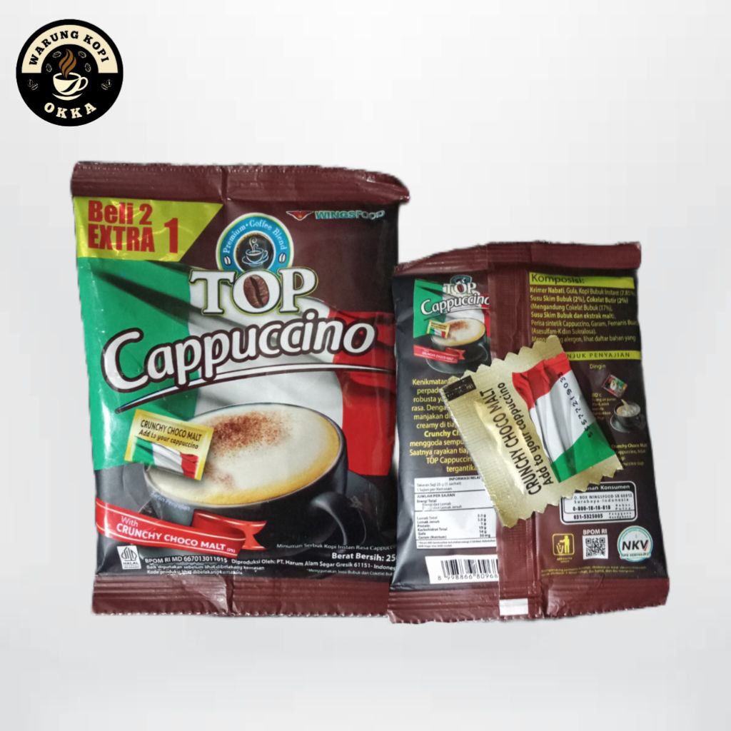 

TOP Cappuccino isi 10 Sachet